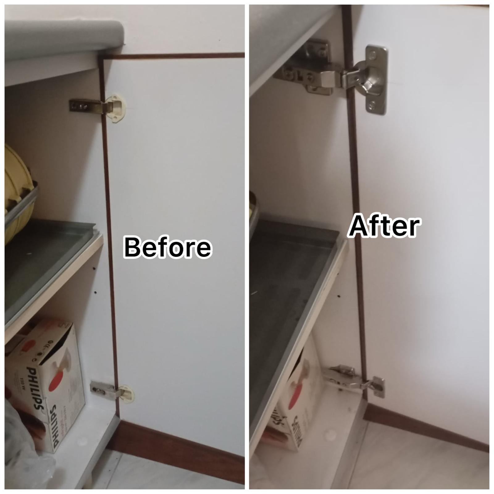 Keep Your Kitchen Functioning: Expert Cabinet Hinge Repair & Installation in Singapore